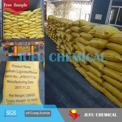 Bubuk Sodium Lignosulfonat Industri Pewarna Pestisida Bahan Pengisi Dispersan